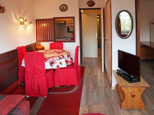 Studio prestige 4 pers, skis aux pieds, cheminée, balcon, sans animaux, wifi libre - FR-1-322-441