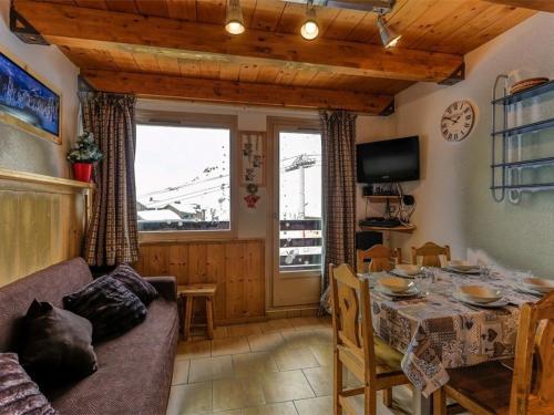 Bel appartement rénové, duplex 6p, balcon, skis aux pieds, Val Thorens