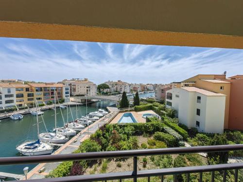 Studio alcôve avec piscine et parking, à 300m de la plage, pour 4 personnes - FR-1-607-139