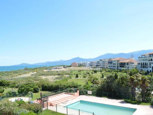 Studio cabine avec piscine, parking, terrasse et accès direct plage - Saint-Cyprien - FR-1-225D-23