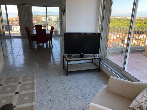 Grand T4 au Barcarès avec Vue Mer et Parking - 3 Chambres, Terrasse, Proche plage