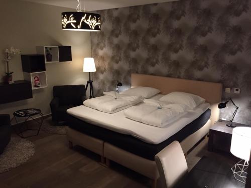Postel nebo postele na pokoji v ubytování B&B Bloonwinning