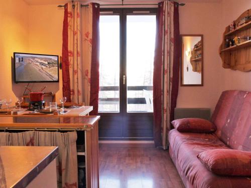 Studio calme avec parking à Risoul, 4 couchages, 2 étoiles - FR-1-330-509