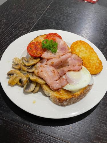 Comida en el bed and breakfast o alrededores