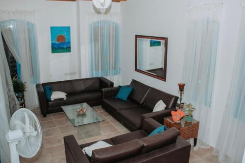 Posezení v ubytování Villa Castle Rock