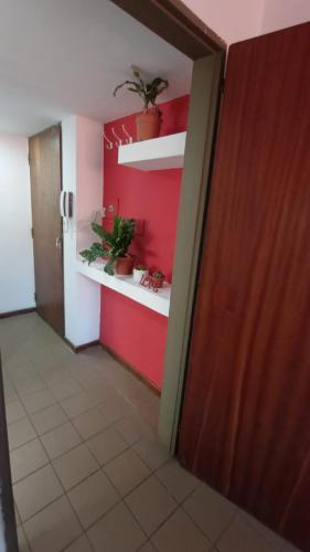 Departamento Céntrico de 1 dormitorio tesisinde mutfak veya mini mutfak