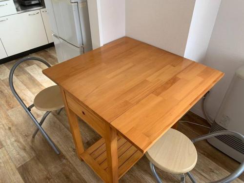 Η κουζίνα ή μικρή κουζίνα στο Zenibako House 3F-RoomC