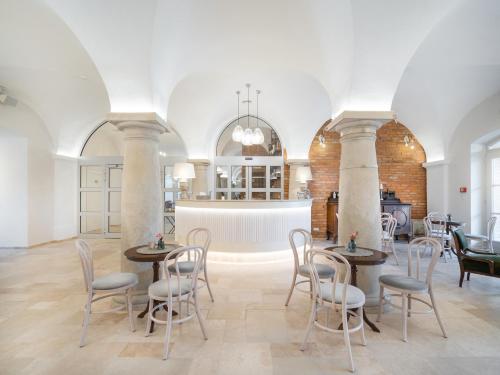 Χώρος καθιστικού στο Arkady Hof Hotel
