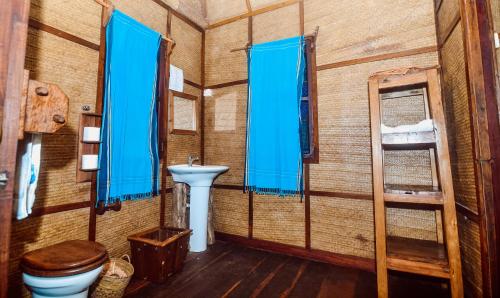 Koupelna v ubytování Pemba Eco Lodge