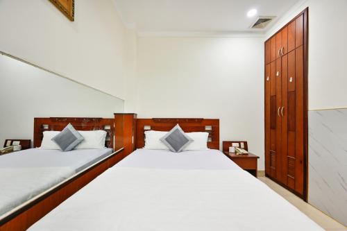 Katil atau katil-katil dalam bilik di An Binh 2 hotel near Dam Sen Park