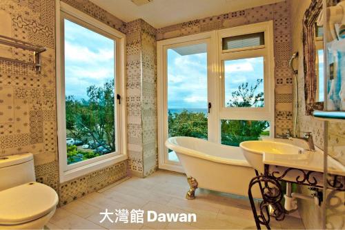Koupelna v ubytování Kenting Dawan Homestay