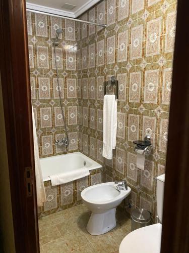 Bilik mandi di Casa La Nava