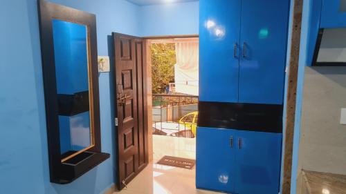 Koupelna v ubytování Godwill Kimo Guest house Seraulim