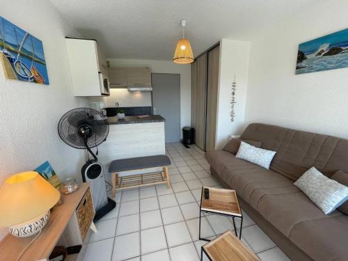 Studio cabine cosy avec piscine et parking, à 100m de la plage - Argelès-sur-Mer - FR-1-225-91