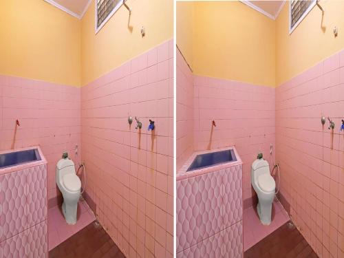 Vonios kambarys apgyvendinimo įstaigoje OYO 2899 Ardilia Bandara Syariah