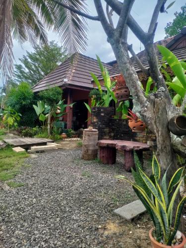 สวนหย่อมนอก Rim Than View Resort