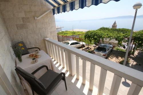 Apartment in Pisak with sea view, balcony, air conditioning, WiFi 3340-3