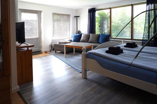 Ruang duduk di Apartment Nordstübchen