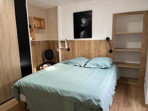 Postel nebo postele na pokoji v ubytování Ruby