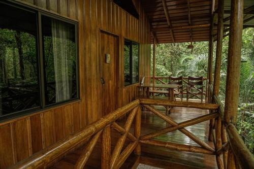 Μπαλκόνι ή βεράντα στο Tree Houses Hotel Costa Rica