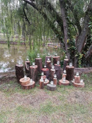 Zahrada ubytování Hacienda Moncora, un lugar hermoso para toda la familia y los amigos
