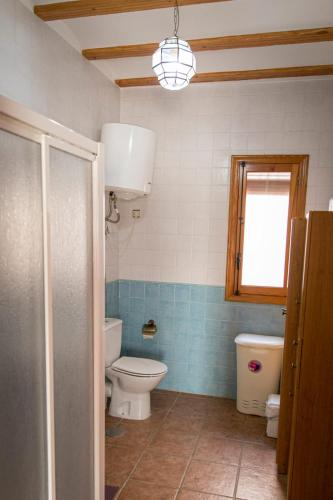 Koupelna v ubytování El Rincón De Resu
