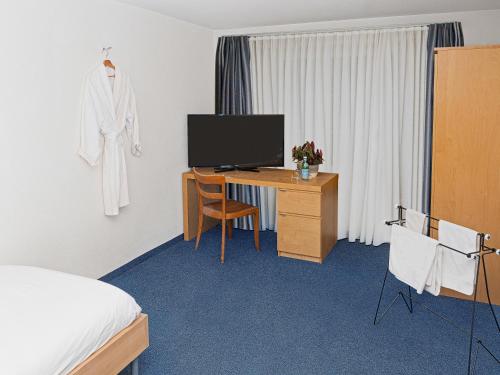 Μια τηλεόραση ή/και κέντρο ψυχαγωγίας στο Hotel Rhyhof