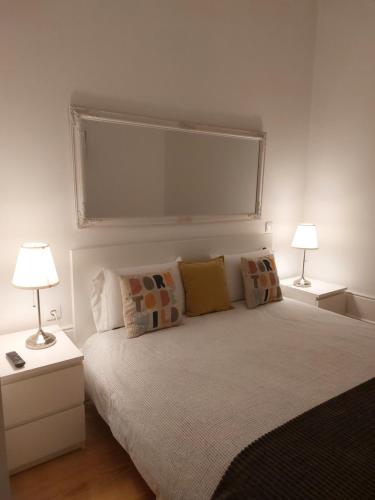 Postel nebo postele na pokoji v ubytování Lolla's Dream House