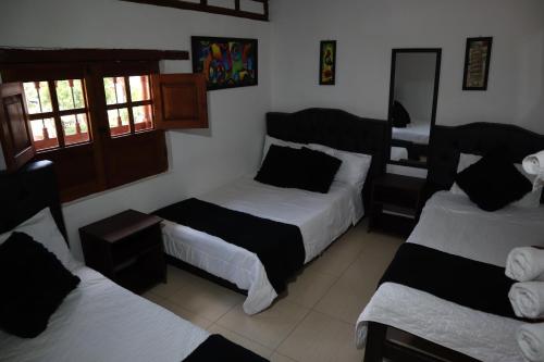 Cama o camas de una habitación en San Javier 2