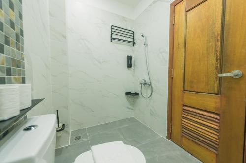 Ένα μπάνιο στο Residence 110 (Hotel and Apartments)