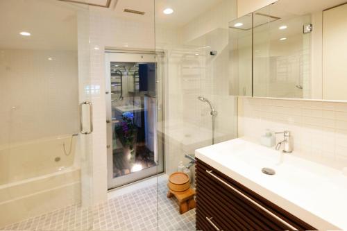 Phòng tắm tại Teppanyaki House