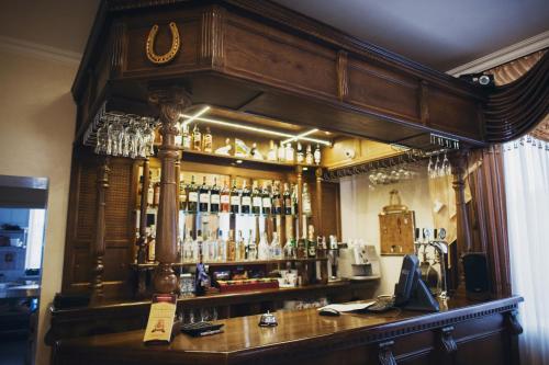 Lounge nebo bar v ubytování Complex Zolota Pidkova