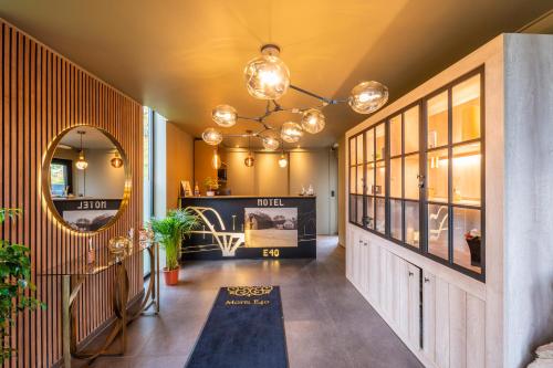 Posezení v ubytování M-otel E40