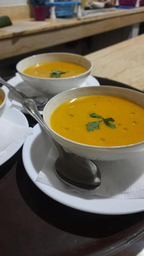 Essen im Hotel oder in der Nähe