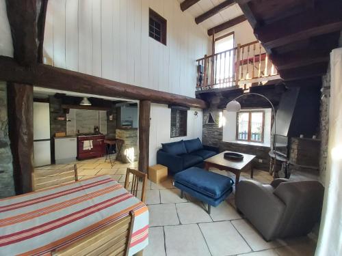 Et opholdsområde på Maison de montagne face aux Arcs