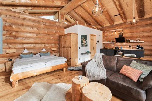 Una cocina o cocineta en Jakob Chalets