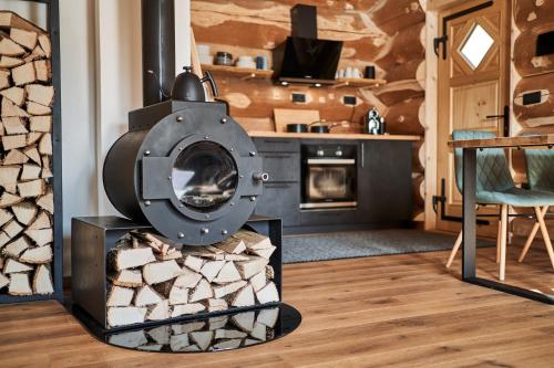Una cocina o cocineta en Jakob Chalets