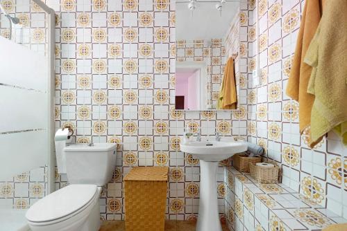 A bathroom at Casa Haba