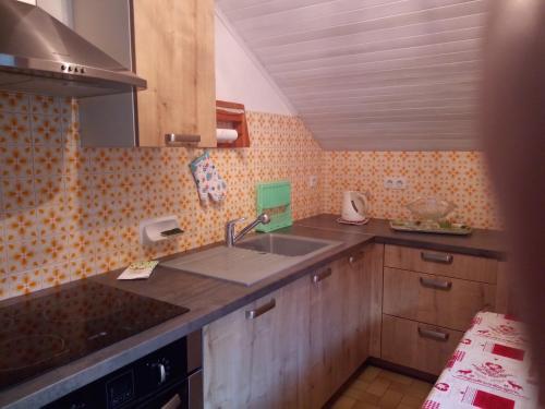 Dapur atau dapur kecil di Abondance