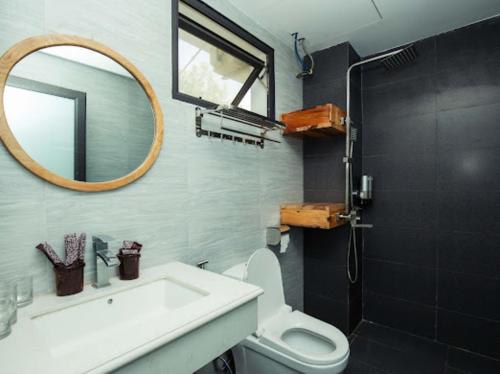 Koupelna v ubytování Vianrockhill homestay - Venuestay