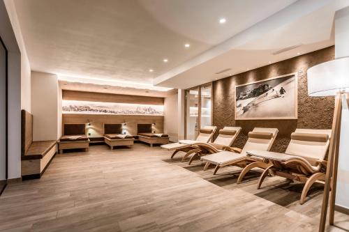Area soggiorno di Luxury Chalet Plazola