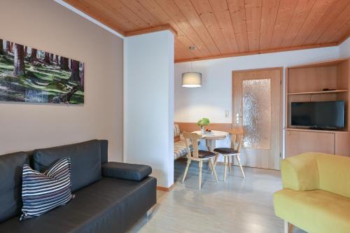 Χώρος καθιστικού στο Landhaus Grobert