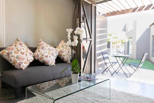 Χώρος καθιστικού στο Lefa Boutique Hotel