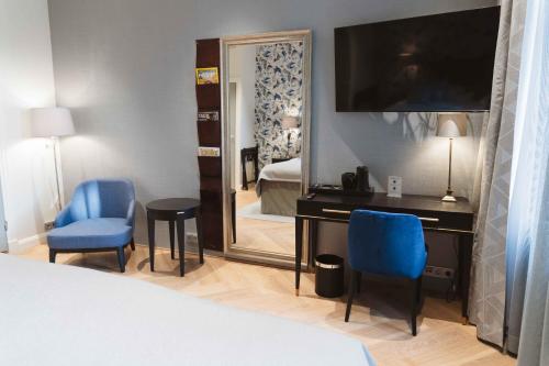 Postel nebo postele na pokoji v ubytování Hotel Bastian