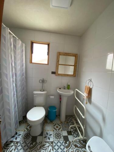 Ένα μπάνιο στο Casa Tongoy Península