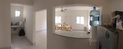 Ένα μπάνιο στο Apartment with fast WIFI near Cancun downtown