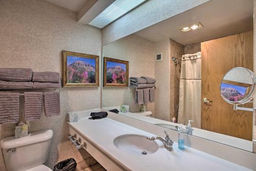 Koupelna v ubytování Cozy Colorado Studio Near Crested Butte Ski Slopes