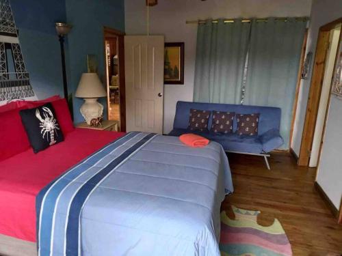 Postel nebo postele na pokoji v ubytování Villa Brisa Marina