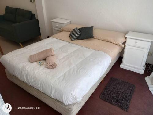 Una cama o camas en una habitación de BEAUTIFUL BUENOS AIRES
