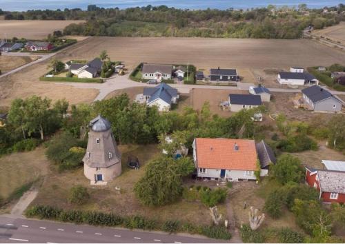 Letecký snímek ubytování Eget hus på Södra Öland med 4 sovrum